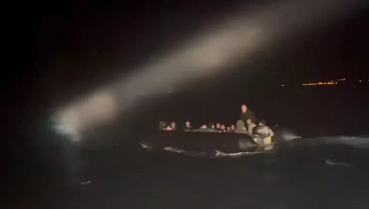 Ayvacık’ta 38 Düzensiz Göçmen Yakalandı