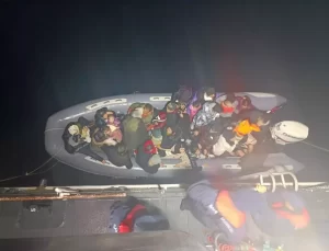 Ayvacık’ta 38 Düzensiz Göçmen Yakalandı