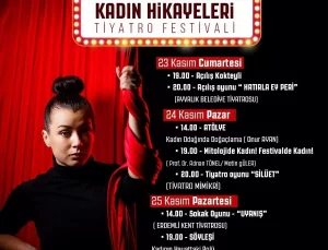 Ayvalık Belediye Tiyatrosu’nun ‘Hatırla Ey Peri’ Oyunu, Kadın Hikayeleri Tiyatro Festivali’nin Açılışını Yapacak