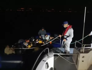 Ayvalık’ta 18 Düzensiz Göçmen Yakalandı