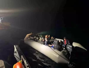 Ayvalık’ta 28 Düzensiz Göçmen Yakalandı