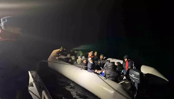 Ayvalık’ta 28 Düzensiz Göçmen Yakalandı