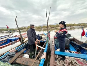Bafa Gölü’nde Doğa Koruma Denetimleri