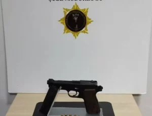 Bafra’da Ruhsatsız Tabanca Ele Geçirildi