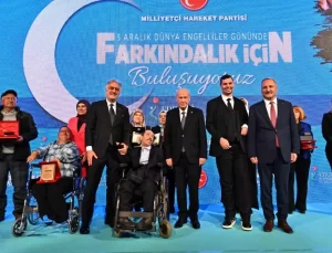 Bahçeli Dünya Engelliler Günü’nü Kutladı