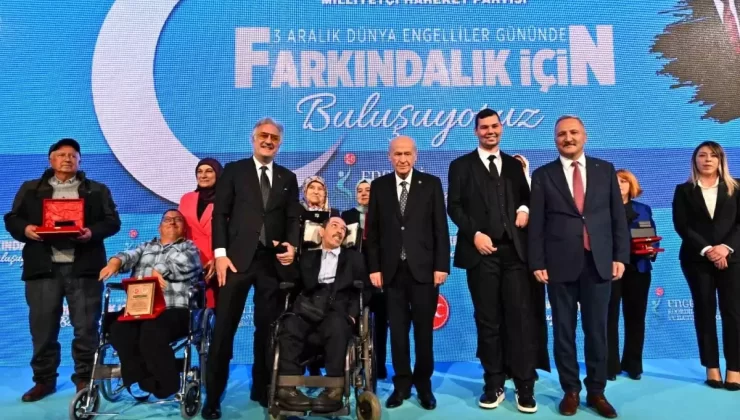 Bahçeli Dünya Engelliler Günü’nü Kutladı