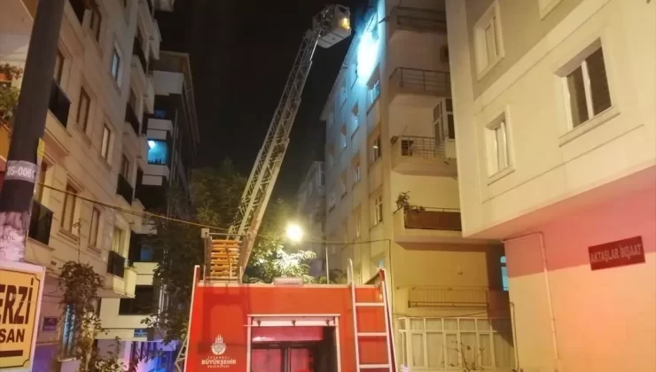 Bahçelievler’de Yangın Söndürüldü