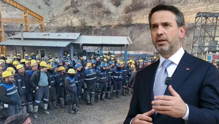 Bakan Bayraktar, eylem yapan madencilerle ilk kez konuştu