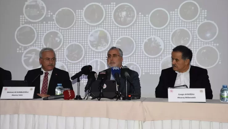 Bakan Işıkhan, Aksaray’da “Türkiye Yüzyılı’nda Çalışma Hayatı Buluşmaları” programında konuştu Açıklaması