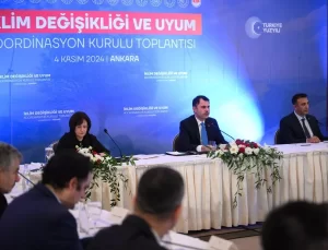 Bakan Kurum, İklim Değişikliği ve Uyum Koordinasyon Kurulu Toplantısı’nda konuştu Açıklaması