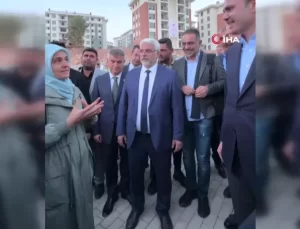 Bakan Murat Kurum’un Depremzede Kadınla Duygusal Diyaloğu