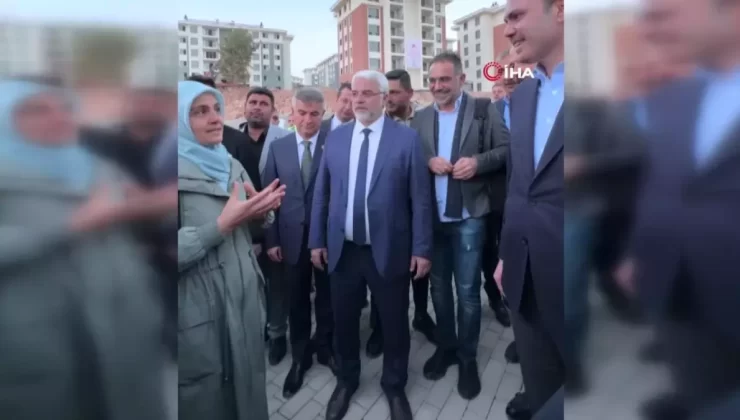 Bakan Murat Kurum’un Depremzede Kadınla Duygusal Diyaloğu