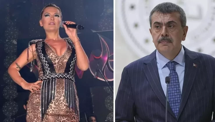 Bakan Tekin’le ilgili paylaşımını silen Demet Akalın’a tepki yağıyor