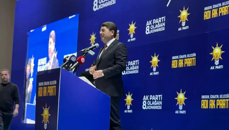 Bakan Tunç: Her gün hakaret ederseniz, sonunuz CHP’nin eski genel başkanı gibi olur