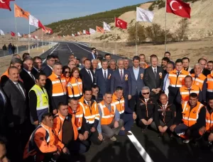Bakan Uraloğlu: “İç Anadolu ve Batı Akdeniz arasında en kısa ulaşım imkanını tesis ederek, ülkemizin iç kesimleriyle güney kesimi arasında daha hızlı…