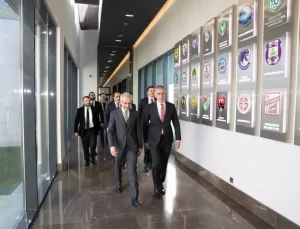 Bakan Uraloğlu TFF’yi Ziyaret Etti