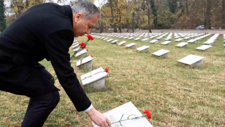 Bakan Yerlikaya, Budapeşte’de Galiçya Türk Şehitliğini ziyaret etti