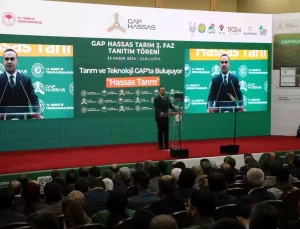 Bakan Yumaklı ve Bakan Kacır Şanlıurfa’da GAP Hassas Tarım 2. Faz Tanıtım Töreni’ne katıldı