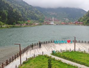 Bakanlık çalışmalarını sürdürüyor: Uzungöl kaçak yapılardan temizlenecek