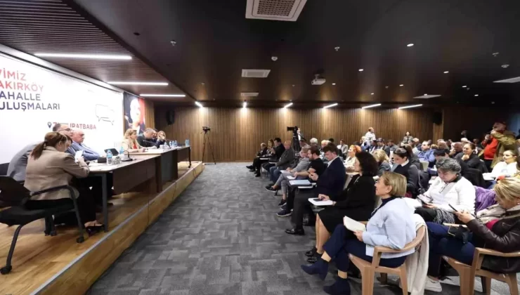 Bakırköy’de Mahalle Buluşmaları Devam Ediyor