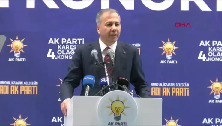 BALIKESİR Bakan Yerlikaya: ‘Türkiye’yi el birliğiyle yeniden inşa ettik’