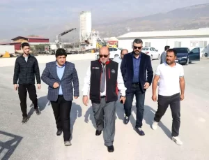 Başkan Akpınar’dan Çağlayancerit Yolu İncelemesi