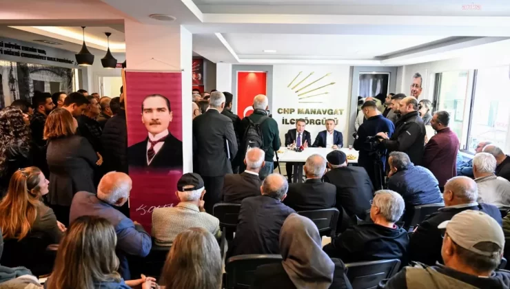 Başkan Böcek’ten Manavgat’a Proje Ziyareti