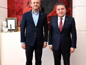 Başkan Böcek’ten Özgür Özel’e Ziyaret