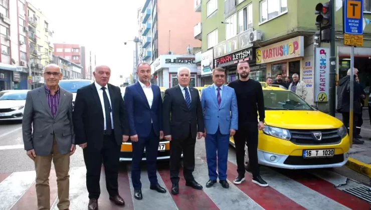 Başkan Bozbey, Taksici Esnafıyla Sorunları Görüştü