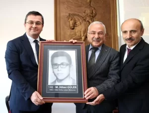 Başkan Güler’e Ordu Lisesi’nden Duygusal Sürpriz