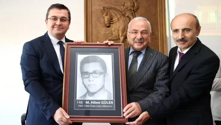 Başkan Güler’e Ordu Lisesi’nden Duygusal Sürpriz