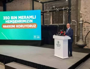 Başkan Kavuş: “Meram’ın ve 350 bin Meramlının hakkını kimseye yedirmeyiz”