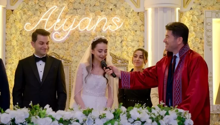 Başkan Kaya, İsimtaşıyla Nikah Kıydı