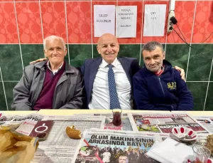 Başkan Kul, Esnafla Çay Simit Sohbeti Yaptı