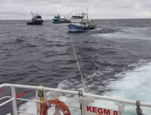 Batma Tehlikesi Geçiren Tekne Kurtarıldı