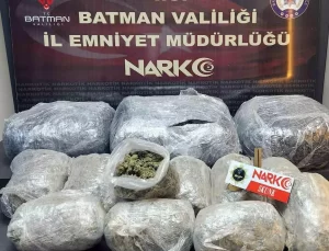 Batman’da 27 Kilo Skunk Uyuşturucu Ele Geçirildi