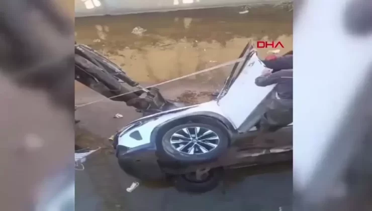 Batman’da Dereye Düşen Araçta Sürücü Hayatını Kaybetti