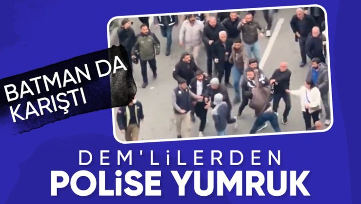 Batman’da kayyum gerginliği: DEM Partililer polise saldırdı