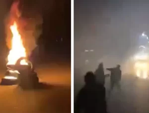 Batman’da PKK sempatizanları ortalığı savaş alanına çevirdi.