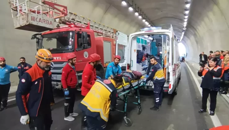 Batman’da Tünel Kazası Tatbikatı