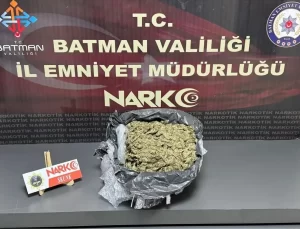 Batman’da Uyuşturucu Operasyonu