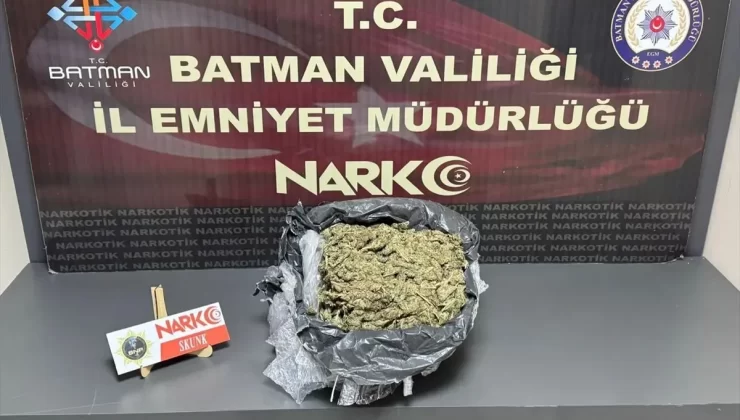 Batman’da Uyuşturucu Operasyonu