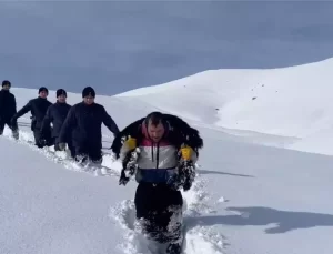 Bayburt’ta Kaybolan Küçükbaşlar Dronla Bulundu