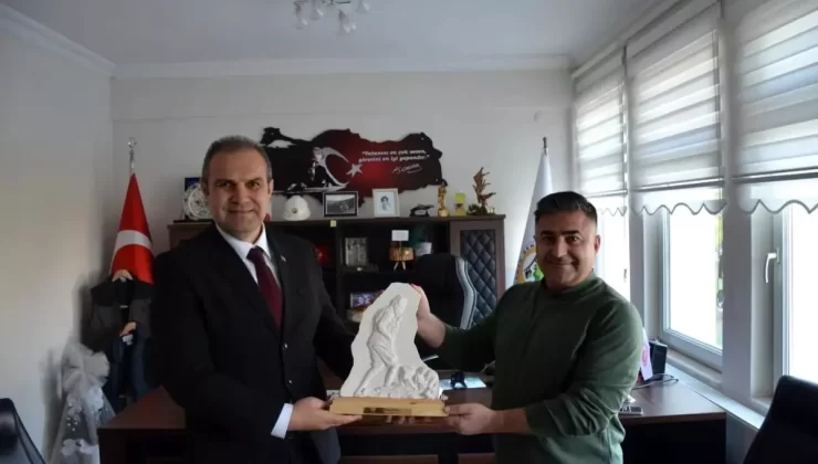 Bayırköy Belediye Başkanı Dilsiz, Orman İşletme Müdürü Akbulut’u Ziyaret Etti