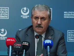 BBP Genel Başkanı Destici, partisinin İstanbul il başkanlığında konuştu Açıklaması