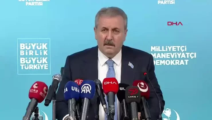 BBP Lideri Destici’den Suriye Açıklamaları: ‘Türkiye Sessiz Kalamaz’