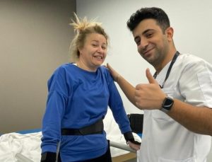 Bennur Karaburun, yıllar sonra yeniden yürümenin sevincini yaşadı