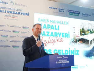 Beylikdüzü Belediyesi, Barış Mahallesi Kapalı Pazaryeri’ni Hizmete Açtı