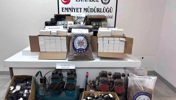 Beylikdüzü’nde Kaçak Tütün Operasyonu