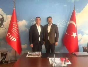 Beylikova Belediye Başkanı Karabacak, CHP İl Başkanı Yalaz’ı Ziyaret Etti